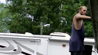Matt stops by to help out around the place in a special way