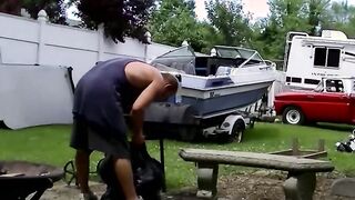 Matt stops by to help out around the place in a special way
