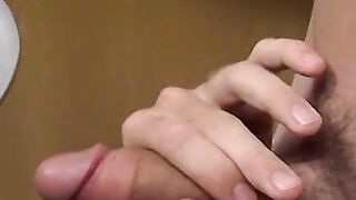 Letting my buddy drill me after we smoke and play cards