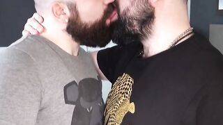 Bears Jean Paul and Bear Silien wear leather while plowing