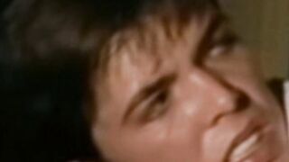 Kinky twink fucked bareback doggystyle after passionate BJ