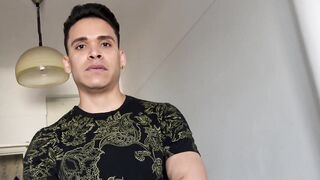 Latino guy is willing to become gay to earn some quick money