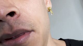 Latino guy is willing to become gay to earn some quick money