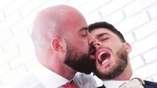 Intimate couple shares passionate and rough sex session