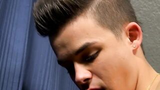 Handsome Andy Taylor bangs tight boyfriend ass with big cock