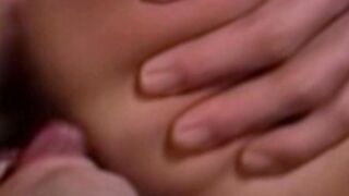Horny retro stud gets ass licked in passionate facesitting