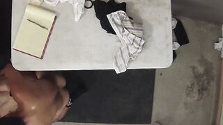 Latino twink perp fingered and barebacked by officer
