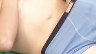 Young latino fiddles ass and cums in masturbation solo