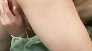 Young latino fiddles ass and cums in masturbation solo