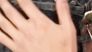 Young latino fiddles ass and cums in masturbation solo