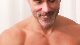 Sexy butlers help me get off a load in their mouth and ass
