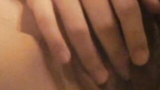 Cute Japanese amateur fingering herself with passion