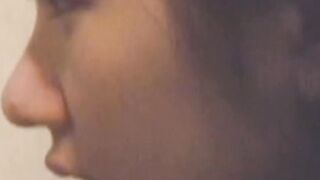 Cute Japanese amateur fingering herself with passion