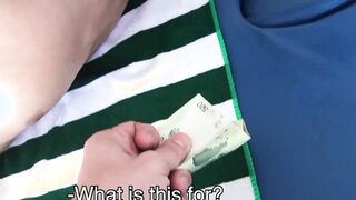 Straight Latino got some money in exchange for his young ass