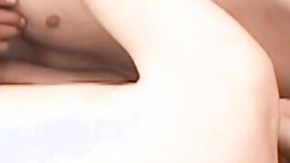 Young latino sucks cock and gets fucked into cumming