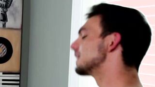 Three gorgeous dudes railing each other the hard way