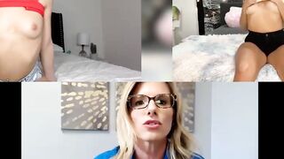 MILF Cory Chase webcam masturbation with kinky stepdaughters