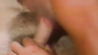 Bottom gay amateur barebacked hardcore in wild threesome