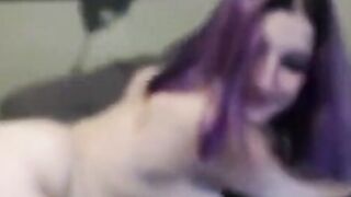 Busty Stepsister loves to fool around on webcam