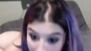 Busty Stepsister loves to fool around on webcam