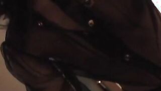 Amateur Japanese chick hot doggystyle POV pounding for cum