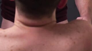 Horny stud pounded hard by jock stepdad in rough anal