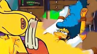 Marge Simpson cheating wife movie
