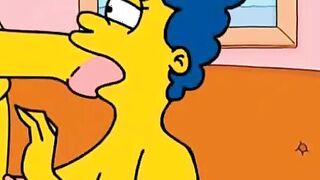 Marge Simpson cheating wife movie