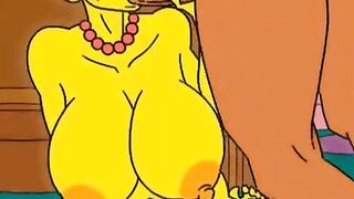 Marge Simpson cheating wife movie