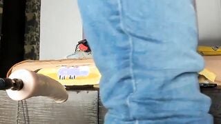 Fuck Machine Creams PAWG MILFs Jeans
