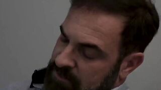 Tired daddy comes home from work and fucks stepson