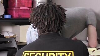 Young thief caught ends up barebacked rough for punishment
