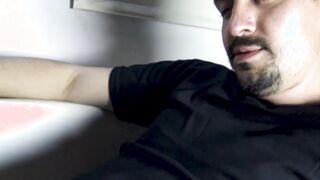 Straight Latin amateur cums in gays mouth after cock riding
