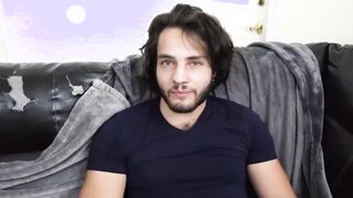 Two straight Latins bareback while deviant guy films them