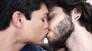 Two straight Latins bareback while deviant guy films them
