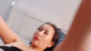 Big Butt Asian Creams Her Pussy And Ass