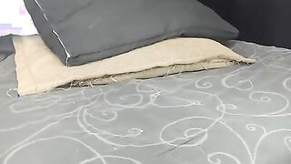 Petite Babe dildoing her tight ass with dildo