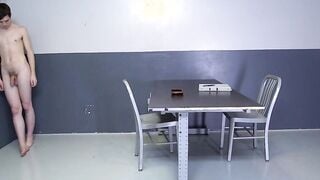 Officer barebacks thieving young dude after being sucked off