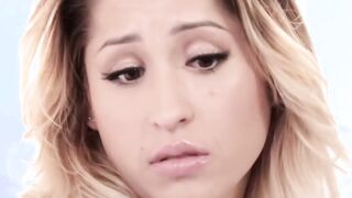 Young Goldie Glock receives cum on face after BBC nails her