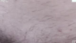 Horny gay dude Billy Rock jerking his hard dick