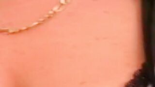Nasty British chick is fucking her wet pussy using dildo