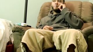 Horny Badass has stopped by to stroke out a load