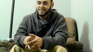 Horny Badass has stopped by to stroke out a load