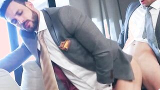 Challenging my sexy coworker into destroying my tight hole