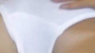 Horny jock wears his seductive underwear before hardcore sex
