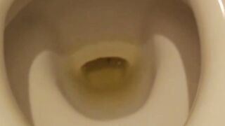 Japanese teeny filmed during solo pissing time