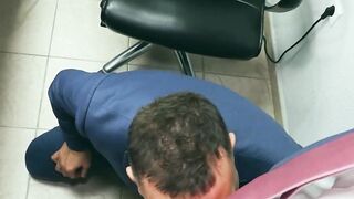 Seducing my hunk Manager into destroying my wet hole