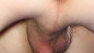 Cute emo twink makes his boyfriend cum while raw fucking him