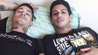Gorgeous straighty bends over and takes a jocks big fat cock