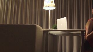 Tiny Euro babe sucks cock for a long time before pounding